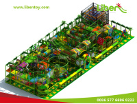 Tropical Forest Design Indoor Playground Equipment For Kids